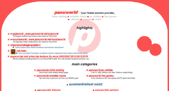Desktop Screenshot of panuworld.net